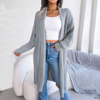 R&B | Einfarbige Strickjacke für Elegante Outfits