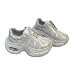 Damen Trendige Plateau Sneakers R&B