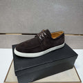 Damen Mokassin Sneakers aus weichem Wildleder mit rutschfester Sohle R&B