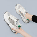 Damen Modische und komfortable Sneakers mit atmungsaktivem Mesh-Heel und stoßdämpfendem Fußbett R&B