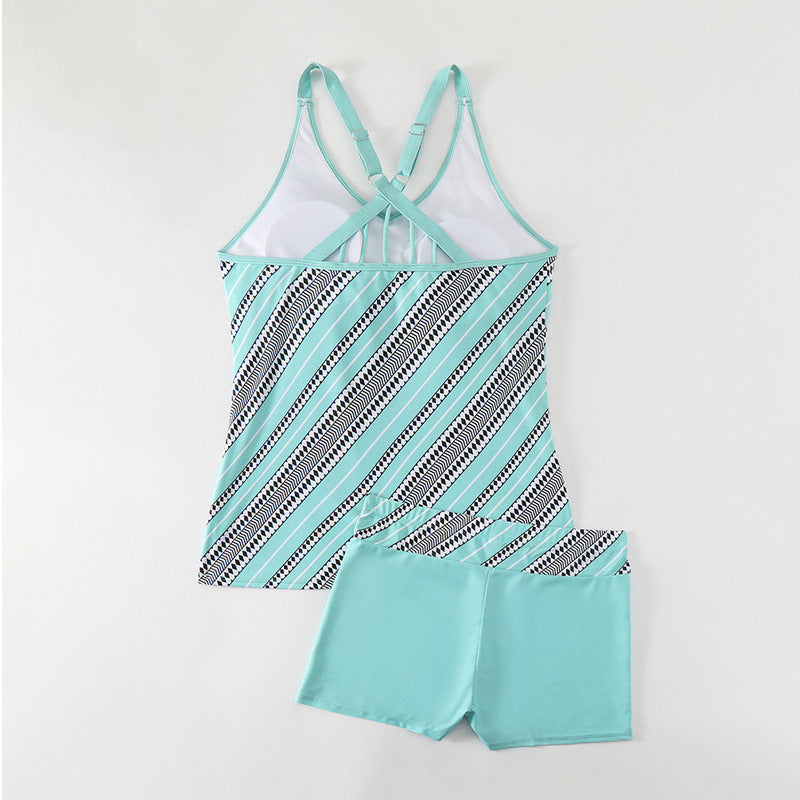 Damen Sportliches Tankini-Set