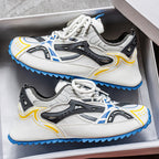 Damen Sportliche Straßen-Sneaker mit atmungsaktiver Mesh-Oberfläche und rutschfester Sohle R&B