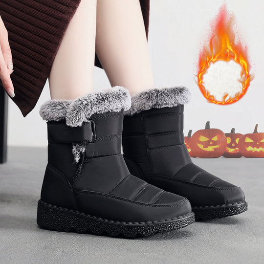 Damen Winterstiefel mit warmem Futter R&B