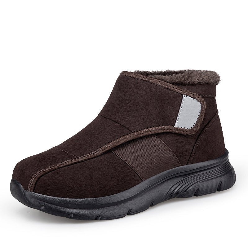 Damen isolierte Winterstiefel mit rutschfester Sohle und praktischer Klettverschlussfunktion R&B