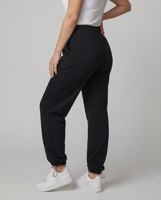 Damen Jogginghose mit elastischem Bund und praktischen Taschen R&B