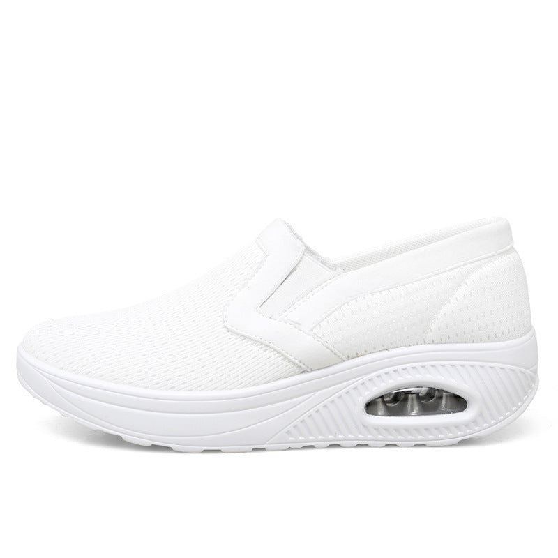 Damen Atmungsaktive Slip-On Sneakers mit dämpfender Sohle und flexiblem Design R&B