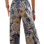 Damen Weite Trendhose im Paisleymuster R&B