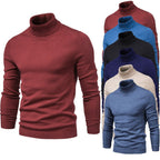 Herren eleganter Rollkragenpullover aus feinem Strick R&B