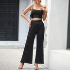 Damen Plisseehose mit elegantem Schnitt und hohem Bund R&B