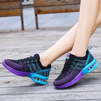 Damen modische Lauf-Sneaker mit dämpfendem Air-System