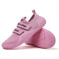 Damen Sportliche Fitness-Sneaker mit elastischem Klettverschluss
