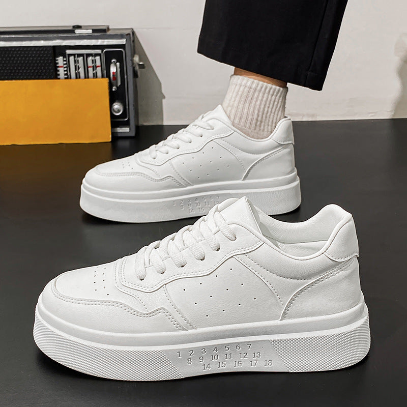 Damen Sportliche Platform Sneakers mit modischem Design und atmungsaktiver Obermaterialstruktur