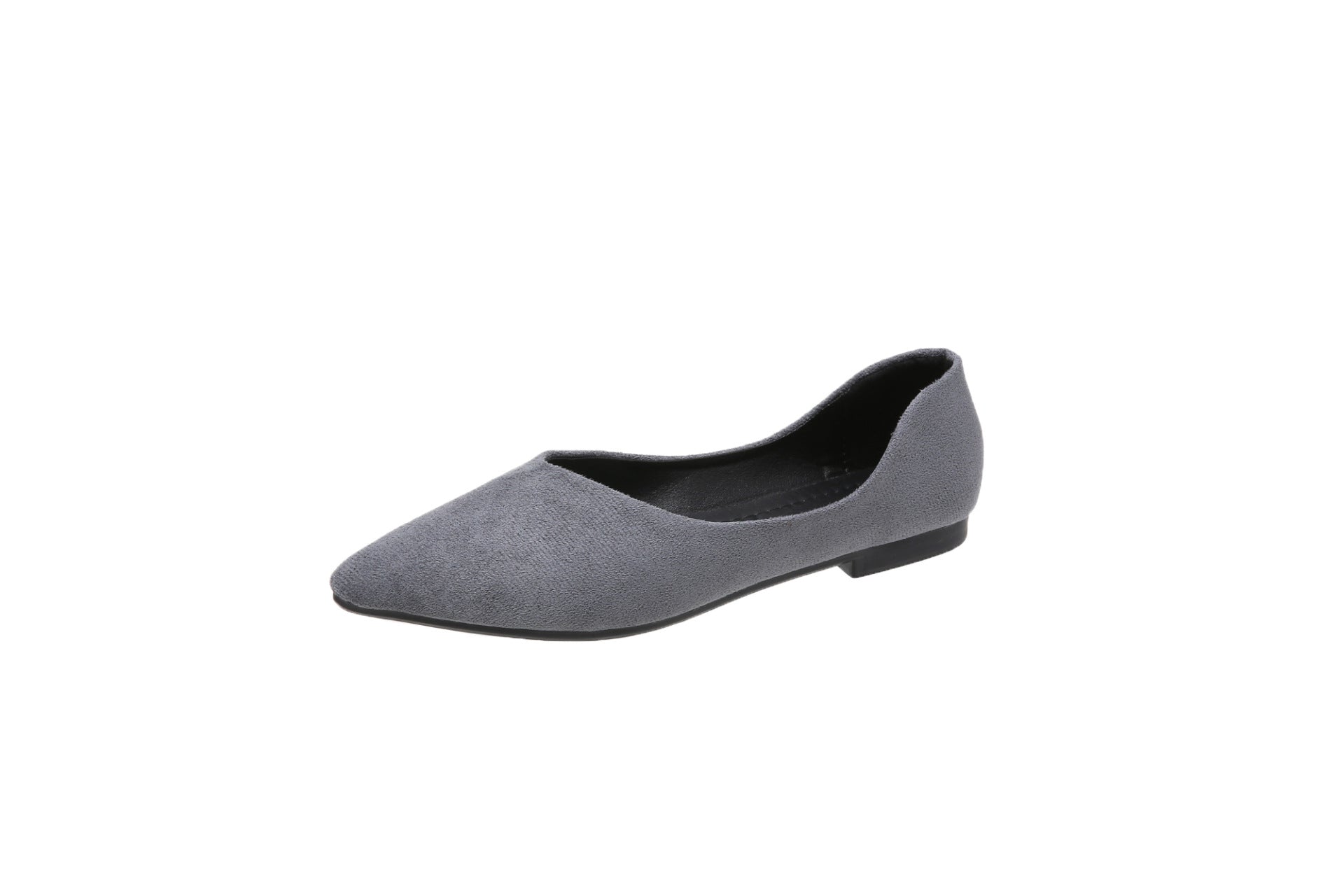 Damen Ballerinas im eleganten, minimalistischen Design mit spitzer Zehenpartie R&B
