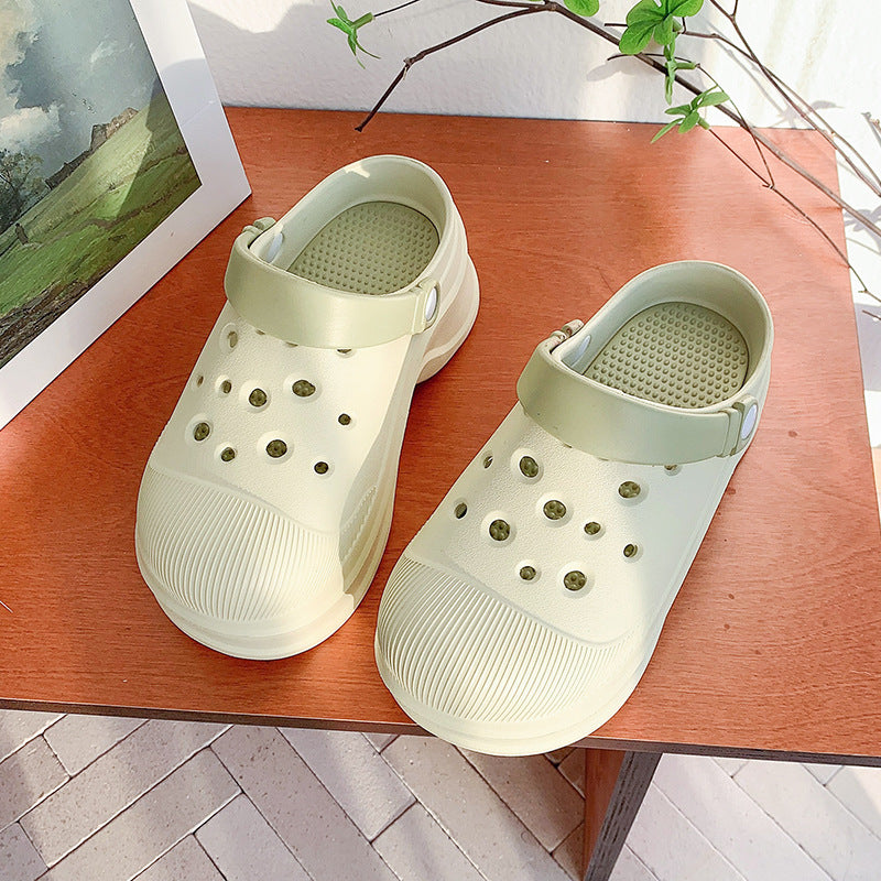 Damen modische Wasserclogs mit rutschfestem Design und verstellbarem Riemen R&B