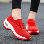 Damen Atmungsaktive Komfort Sneakers mit elastischem Obermaterial R&B