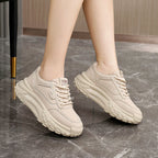 Damen Chunky Sneakers mit atmungsaktivem Obermaterial und strapazierfähiger Sohle R&B