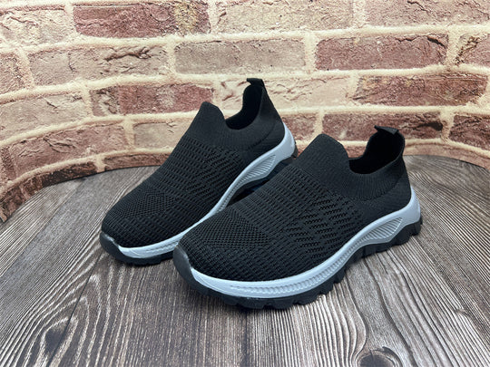 Damen atmungsaktive Slip-On Sneakers R&B