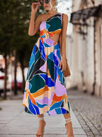 Damen Sommerliches Blumenkleid mit voluminösen Rüschendetails und komfortablem Schnitt R&B