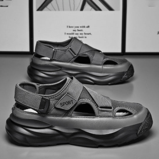 Damen Sportliche Sandalen mit verstellbaren Riemen R&B