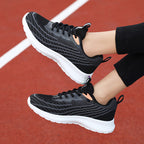 Damen Sportliche Lauf-Sneaker mit atmungsaktivem Mesh und dämpfender Sohle