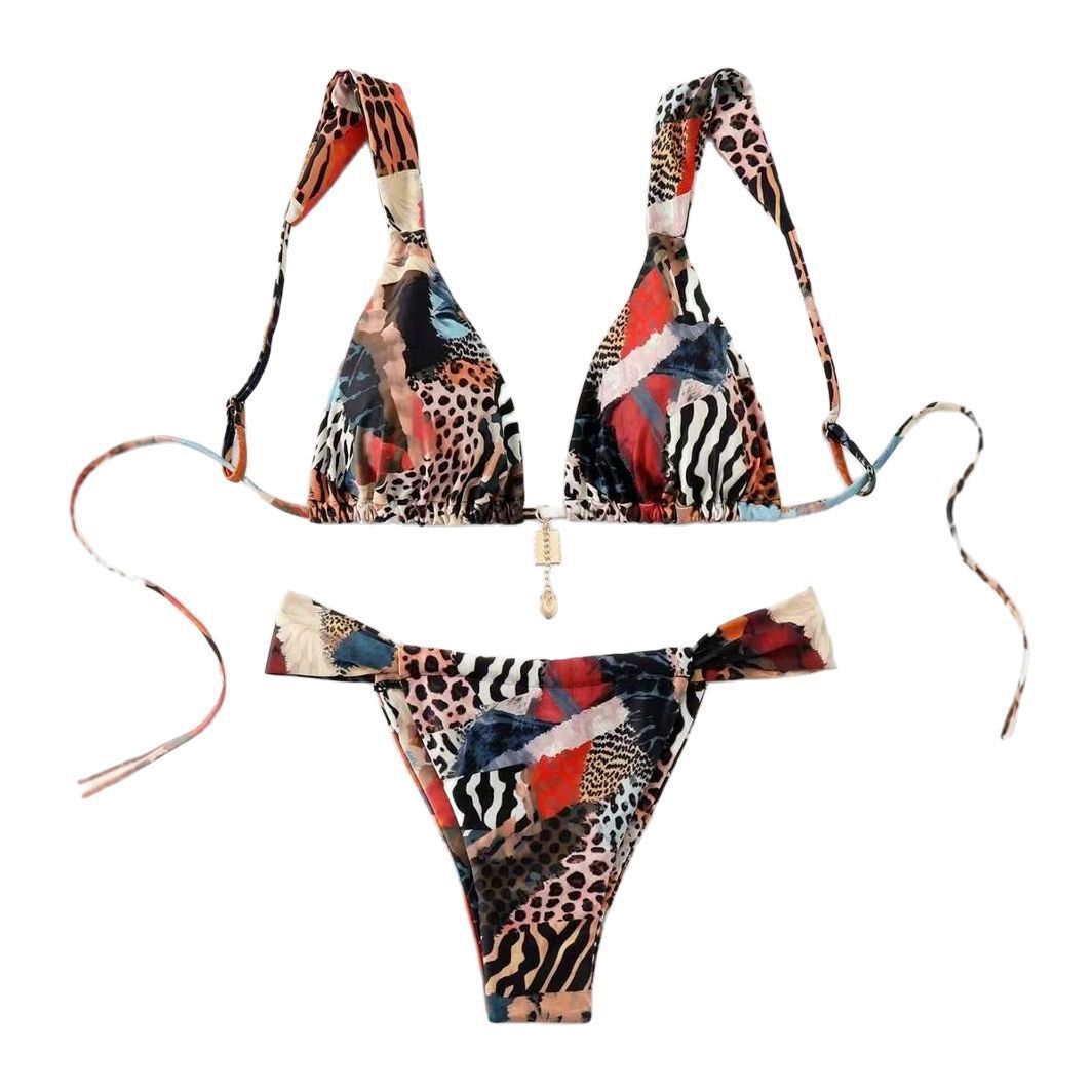 Damen Bunte Badeanzug R&B
