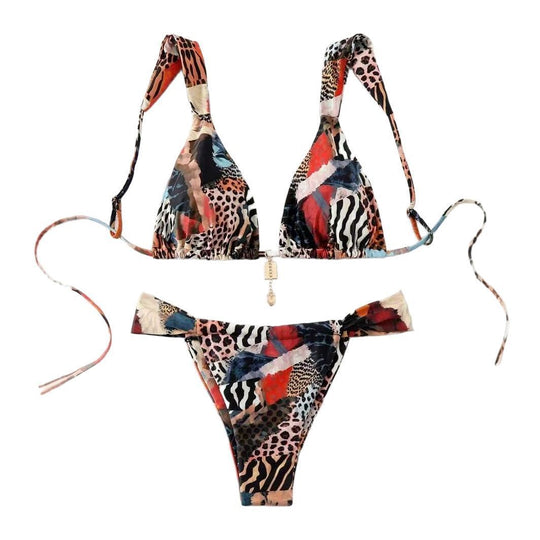 Damen Bunte Badeanzug R&B