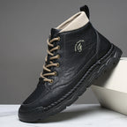 Damen Sportliche Lederstiefeletten R&B