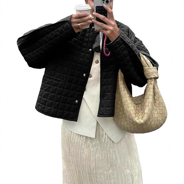 Damen gesteppte modische Leichtjacke R&B