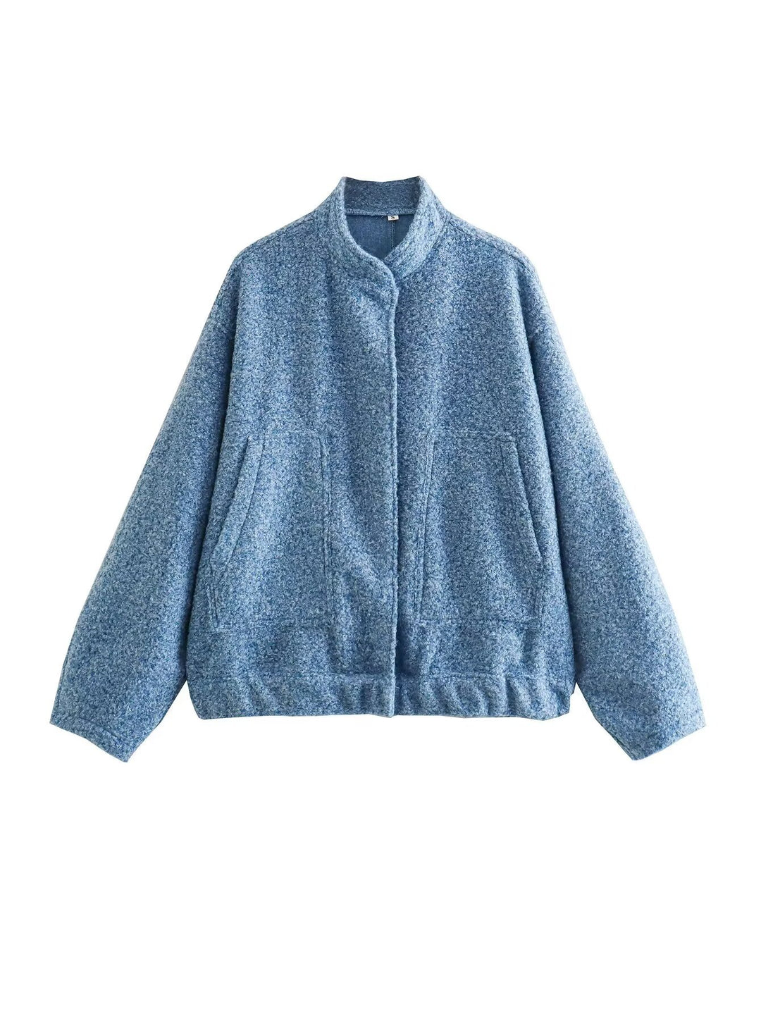Damen Übergangsjacke mit modernem Stoffmix und praktischen Taschen R&B
