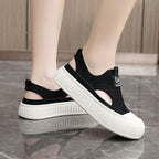 Damen Atmungsaktive Sommer-Slipper mit elastischem Einstieg und rutschfester Sohle R&B