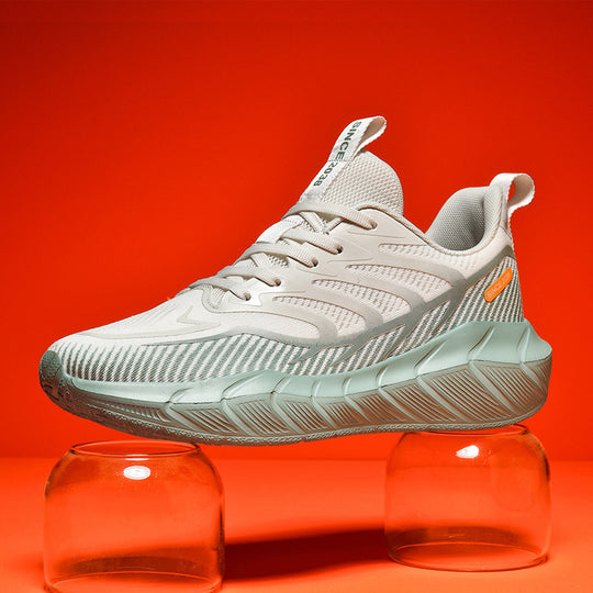 Damen Sportliche Lauf-Sneaker mit atmungsaktiver Oberflächenstruktur und dämpfender Sohle R&B
