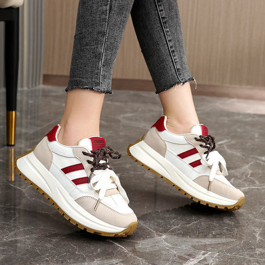 Damen modische Sneaker mit hohem Tragekomfort und atmungsaktiver Mesh-Konstruktion R&B