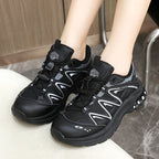 Damen Sportliche Laufschuhe mit elastischen Schnürsystem und atmungsaktiver Mesh-Oberfläche R&B