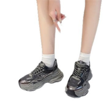 Damen Sportliche Sneakers mit stoßdämpfender Laufsohle und atmungsaktivem Obermaterial R&B