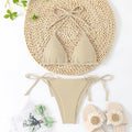 Damen Triangel-Bikini mit verstellbaren Schleifen R&B