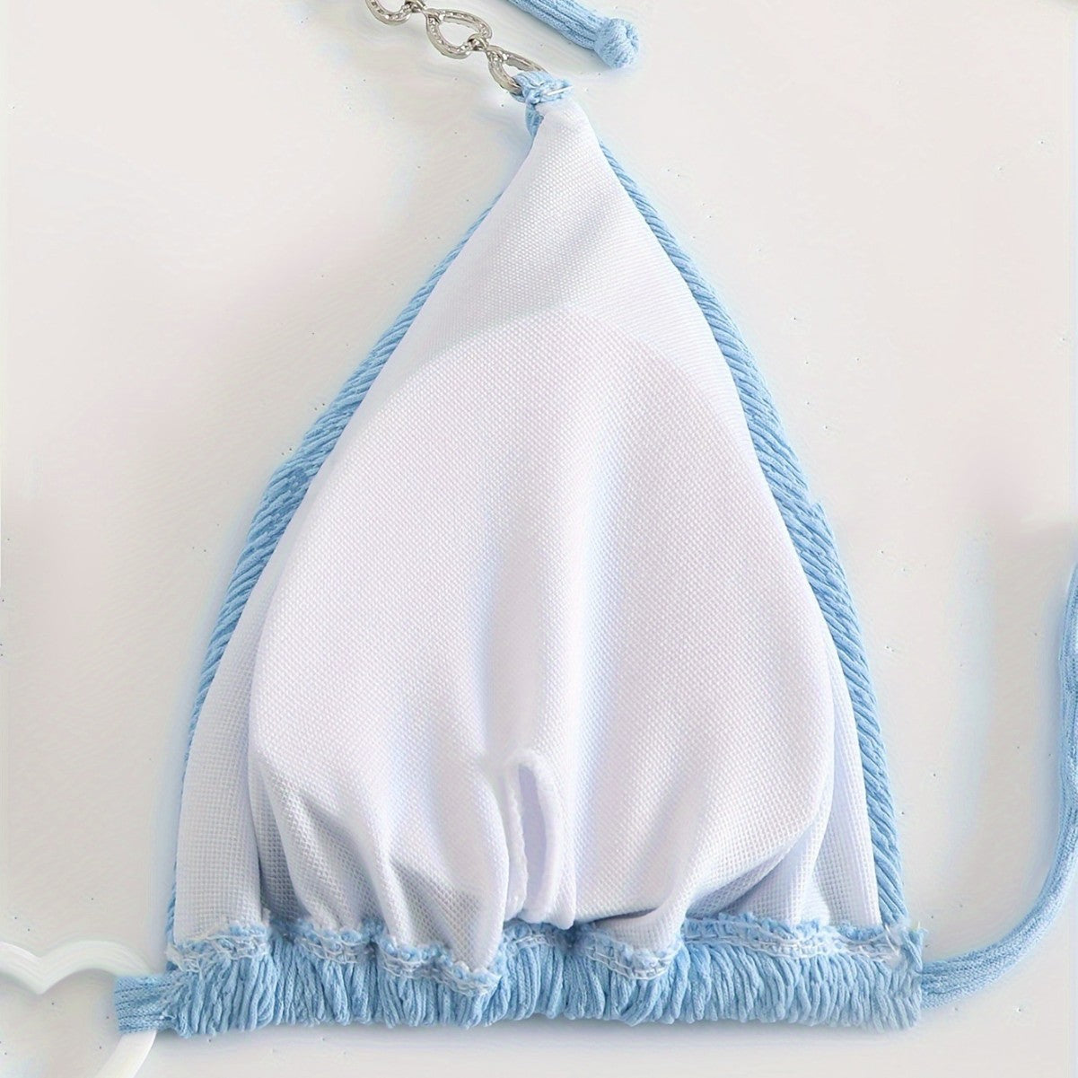 Damen Triangel-Bikini mit raffinierten Kettenakzenten R&B