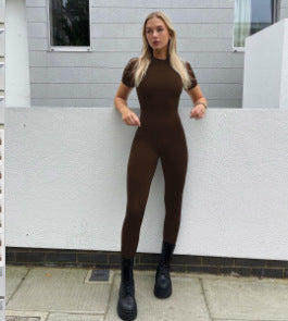 Damen Figurbetonter Jumpsuit R&B