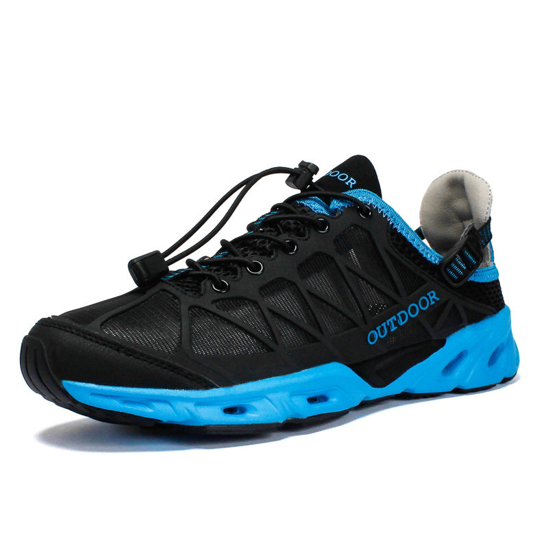 Damen Atmungsaktive Outdoor-Sneaker mit sichertem Schnellschnürsystem