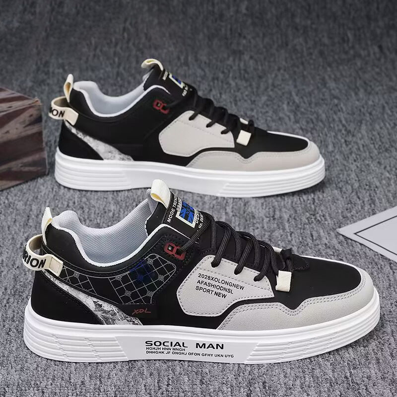 Herren Sportliche Lifestyle-Sneaker mit modischem Design und rutschfester Sohle R&B