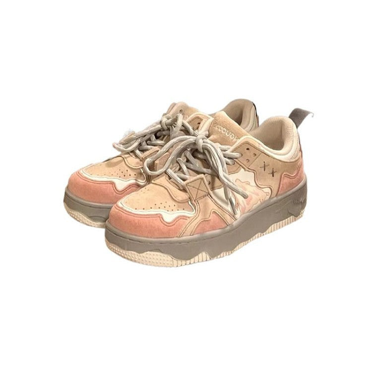 Damen Sportliche Sneaker mit angesagtem Obermaterial und ergonomischer Sohle R&B