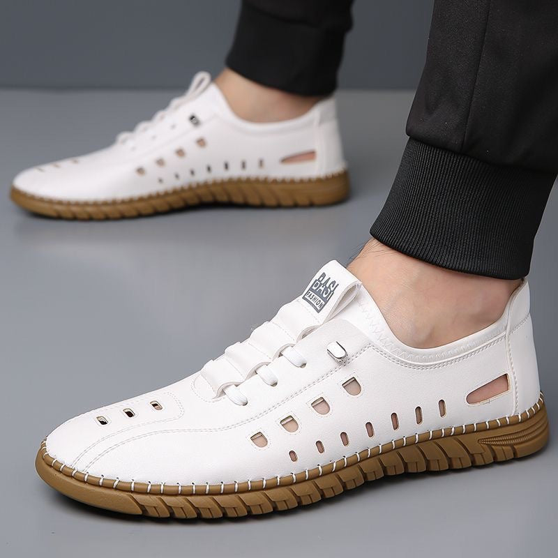 Herren Komfortable Slip-On Freizeitschuhe mit atmungsaktiver Oberseite R&B