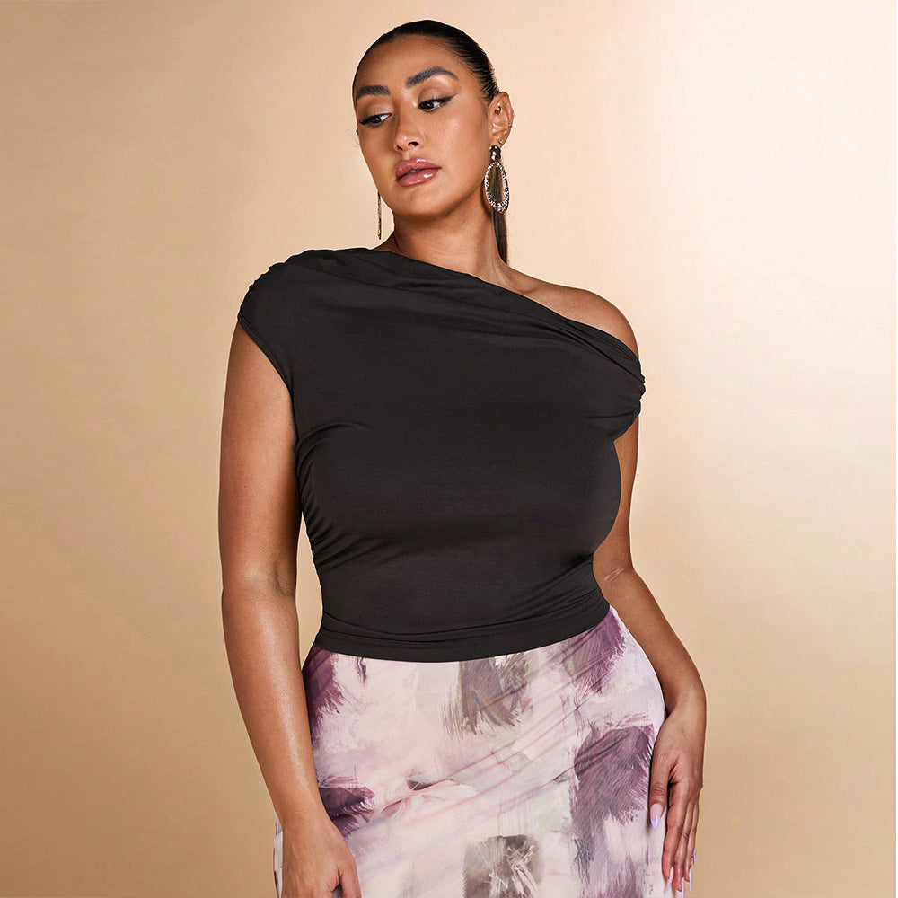 Damen Off-Shoulder-Top R&B