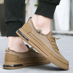 Damen Sportliche Mesh-Sneaker mit Luftpolster R&B
