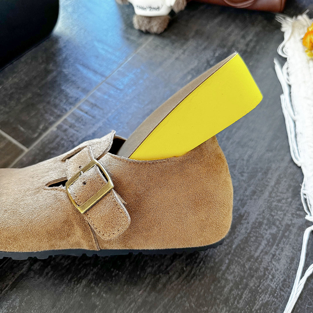Damen Mollettenschuhe mit verstellbarem Riemen R&B