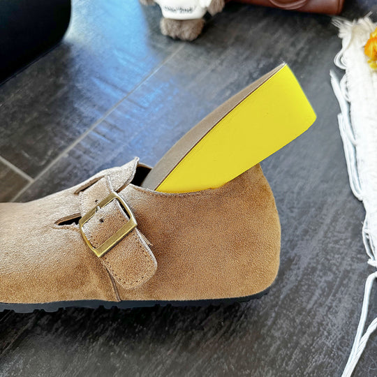 Damen Mollettenschuhe mit verstellbarem Riemen R&B
