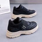 Damen Modische Sneakers mit seitlichem Klettverschluss und rutschfester Sohle R&B