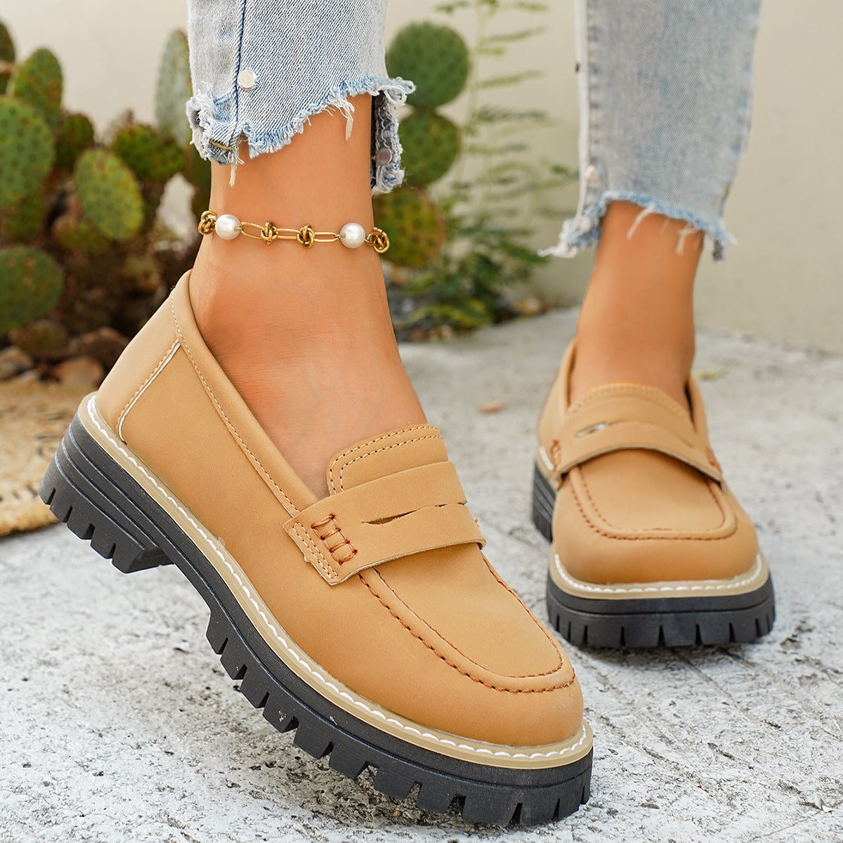 Damen Bequeme Mokassins mit rutschfester Sohle und hochwertigem Obermaterial R&B
