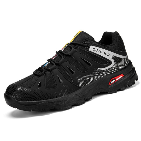 Herren nan leichter Trail- und Outdoor-Laufschuh mit griffiger Stollensohle und gedämpfter EVA-Mittelsohle R&B