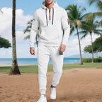 Herren Freizeit-Sweatset mit praktischen Taschen und Kordelzug R&B