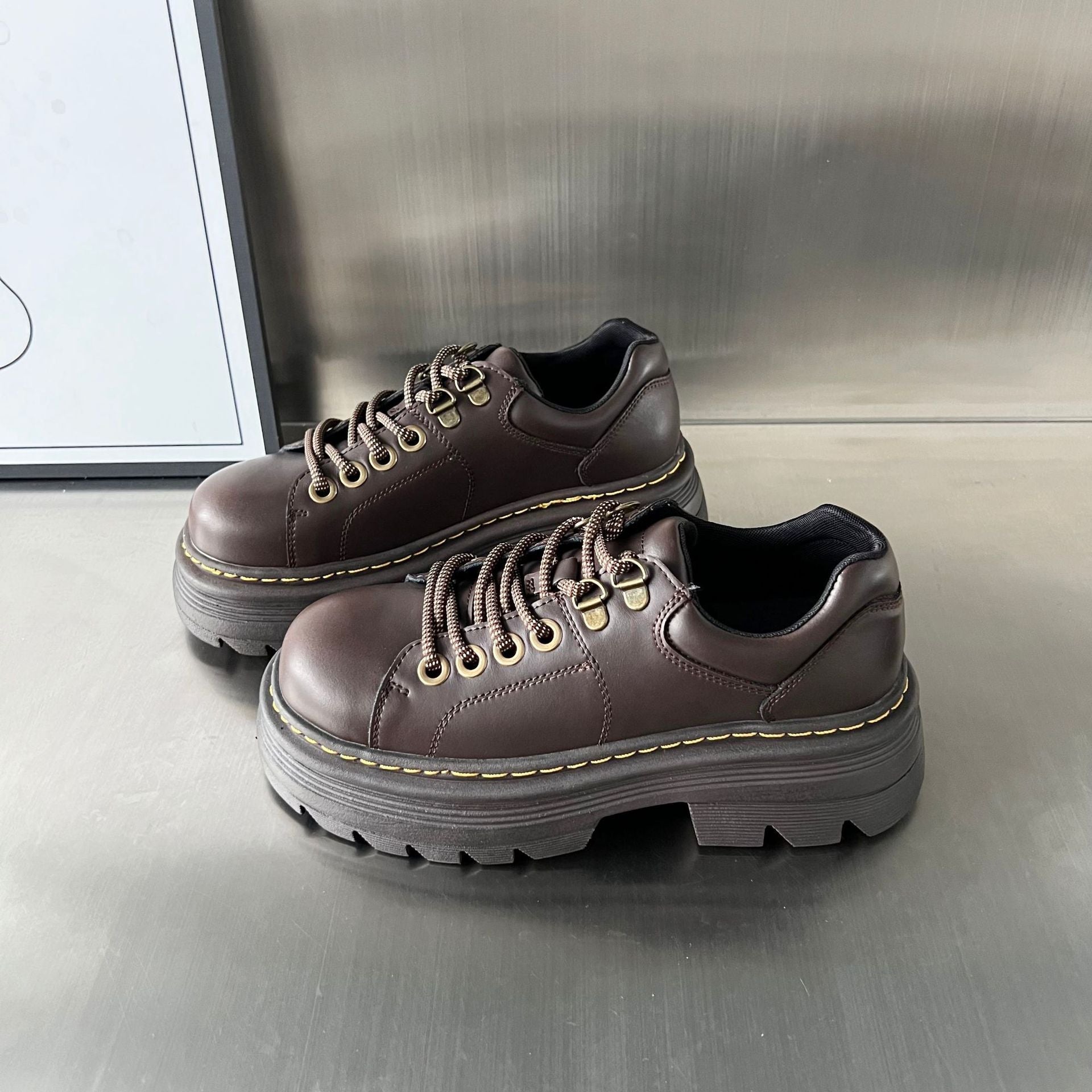 Damen Chunky Sneakers mit stabiler Gummisohle und atmungsaktiver Oberkonstruktion R&B